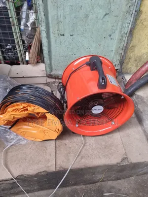 12" 300mm Portable Ventilation Fan With Flexible Duct
