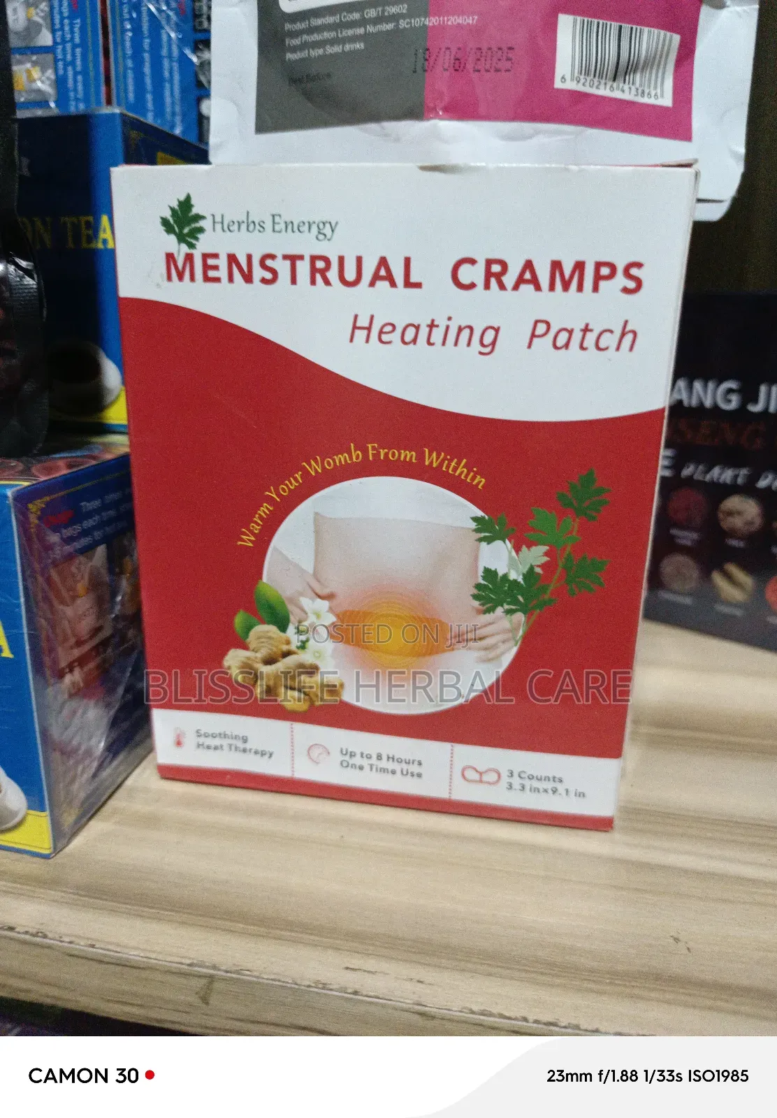 Menstrual Cramp Heating Patch