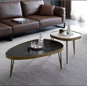 Photo - Elegant Design Wooden Top 2 in 1 Centre Table