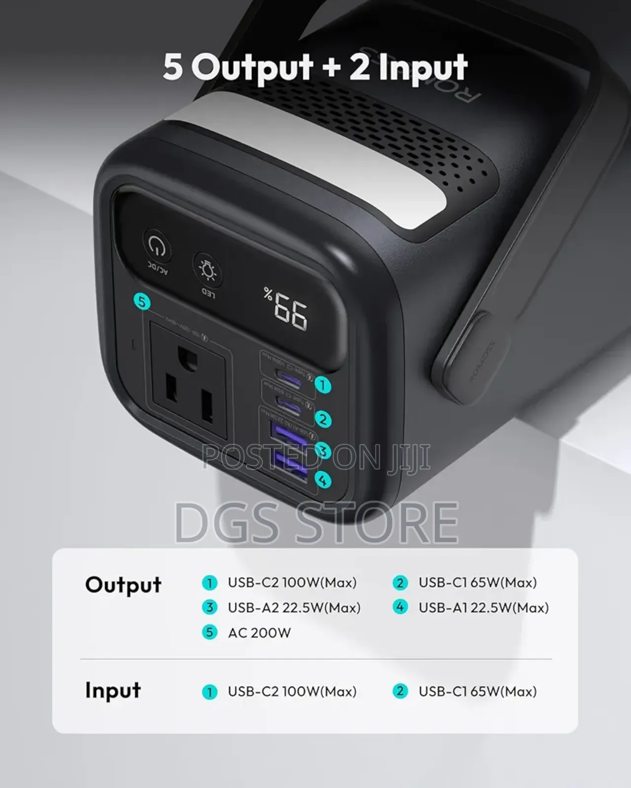 Romoss 75,000mah 200w Power Bank