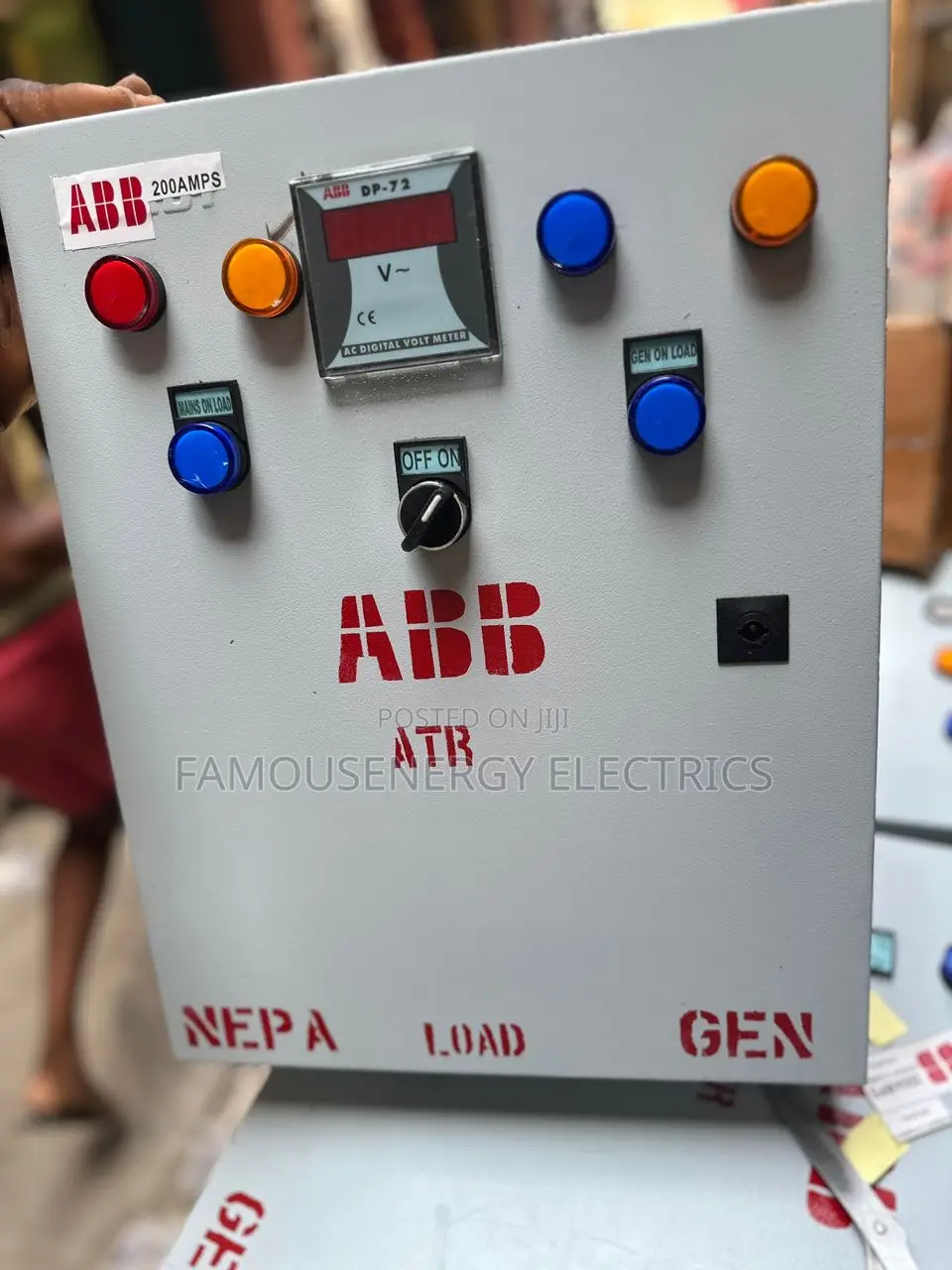 200amps Automatic Change Over Panel