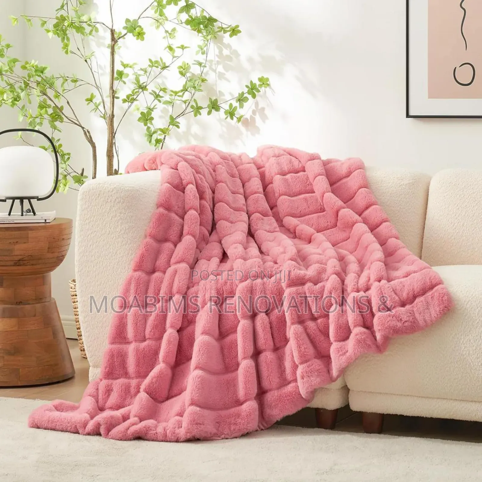 Big 122*190cm Fluffy Throw Blanket