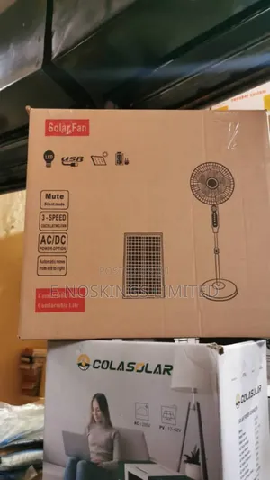 16 Inch Rechargeable Solar Fan