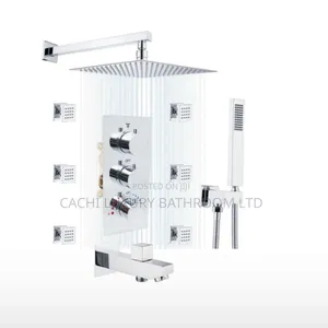 Chrome Jet Shower Mixer Set