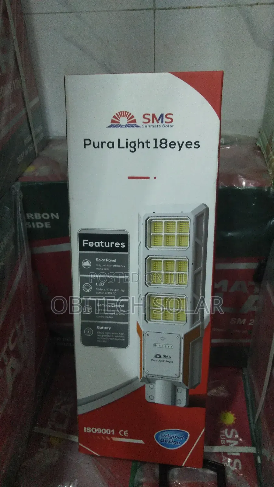 200watts 3eyes Solar Street Light