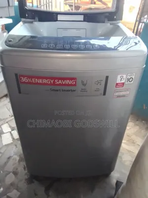 Original Inverter Top Loader Lg 17 Kg Washing Machine