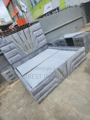 4ft Tall Padded King Size Bed.
