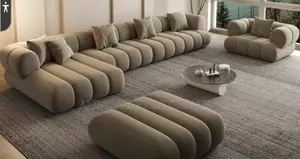 Lao L Shape , Single With Ottoman