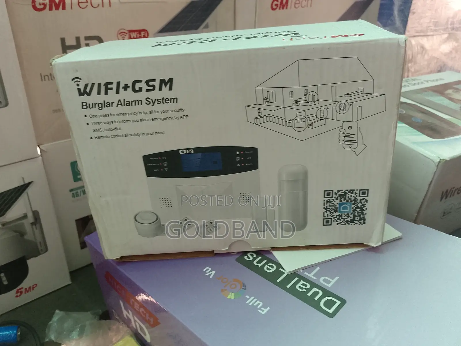 Home Security Alarm System– Wireless Smart Protection Kit