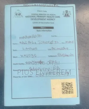 Original Covid 19 Certificate (100%)