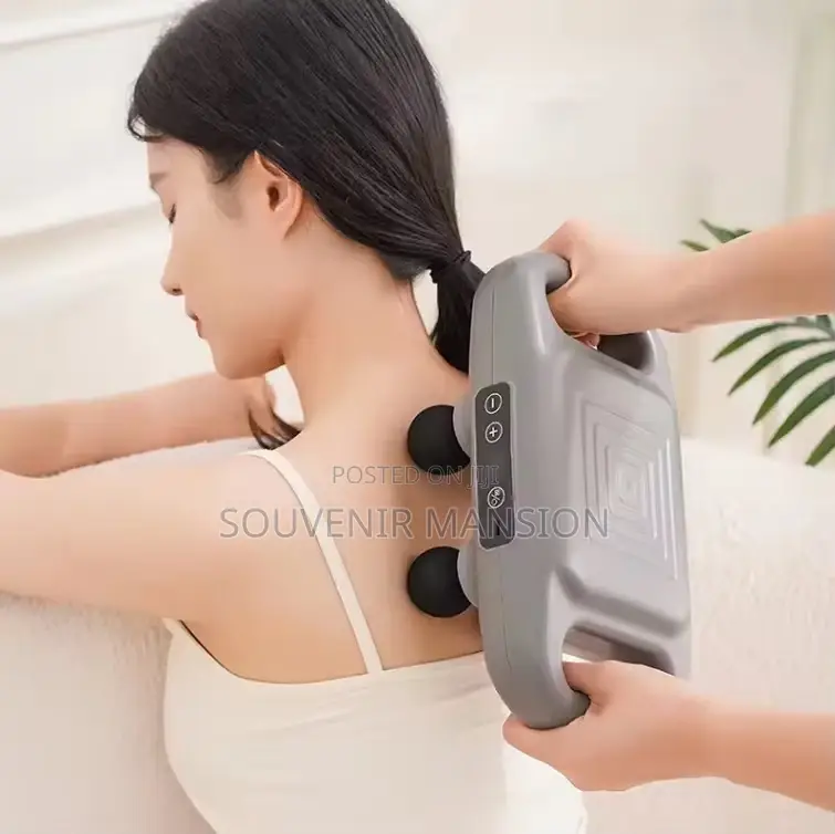 Four Headed Massager Gun