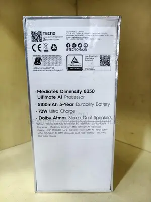 New Tecno Camon 40 Premier 256 GB
