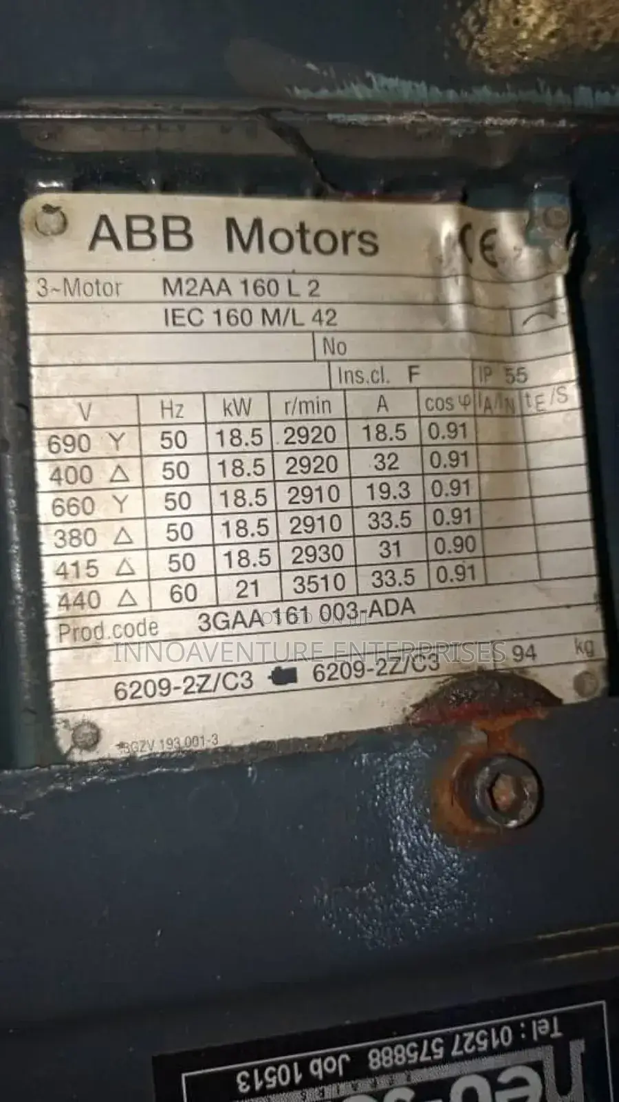 25hp Abb Motor