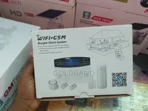 Advanced Burglar Alarm System– Wifi + GSM With Motion Sensor