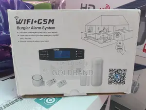 Wireless Security Kit – App-Controlled GSM and Wifi Alarm