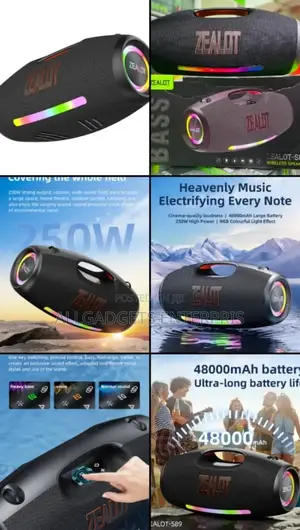 Zealot S89 250w Pass JBL Boom Box