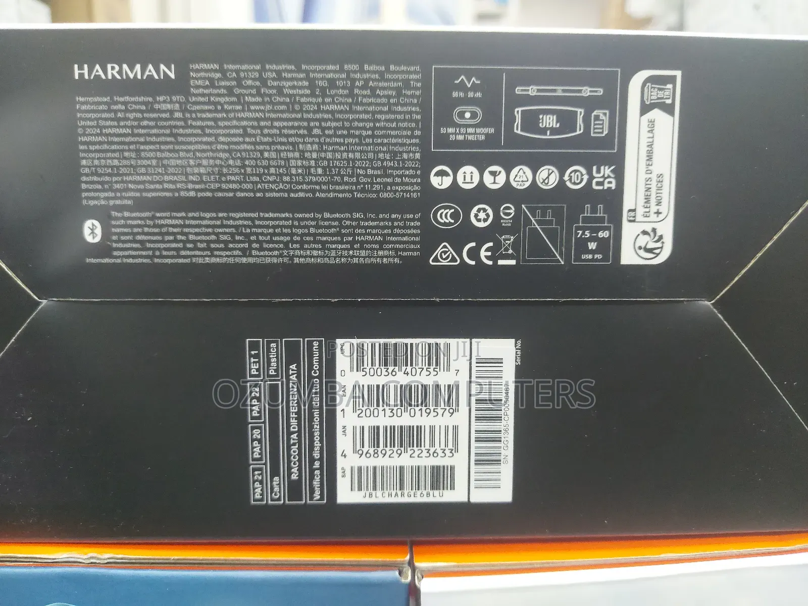 Jbl Charge 6 Bluetooth Speaker