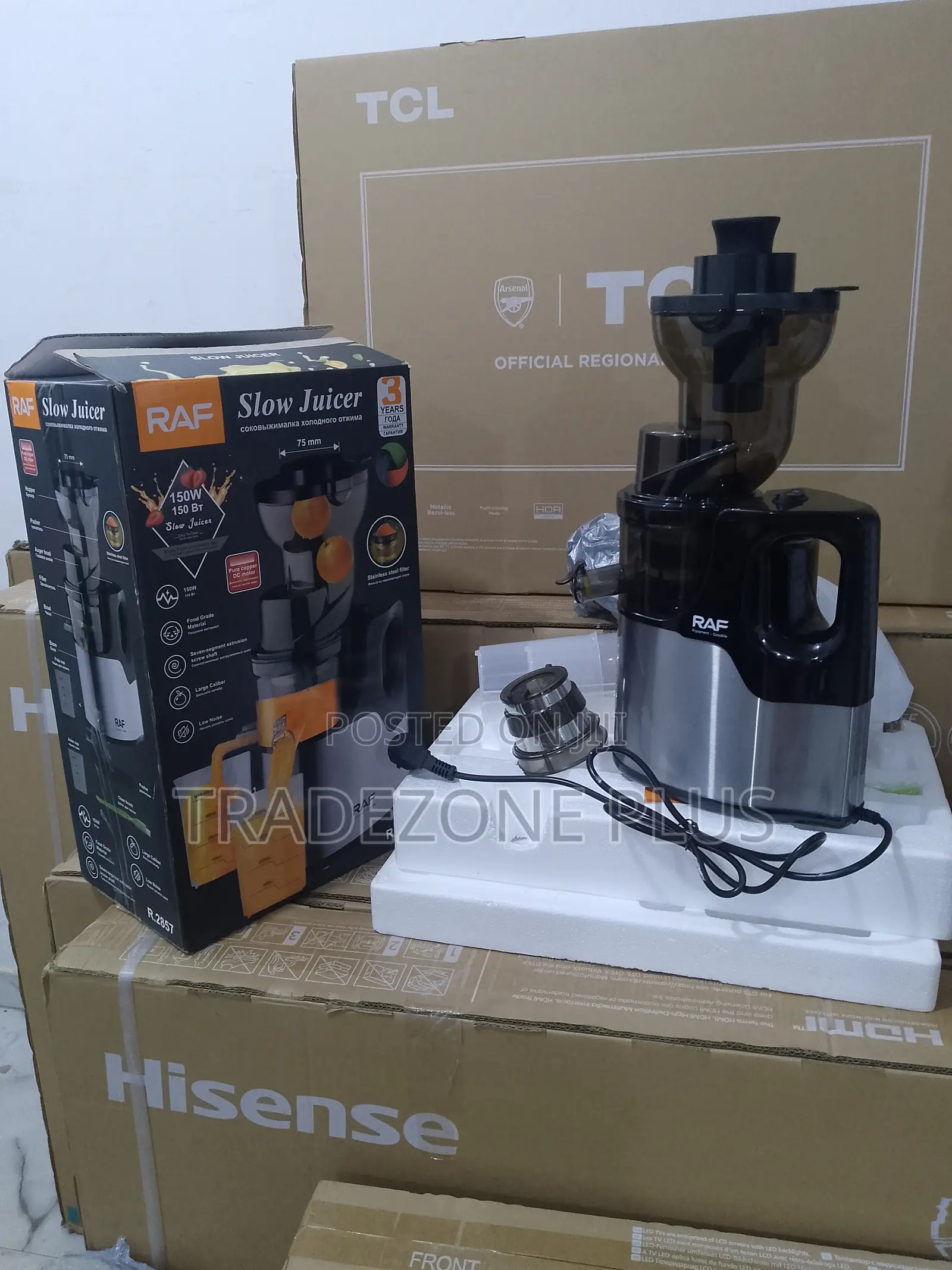 Raf Juiceforge Slow Juicer 150w R2857