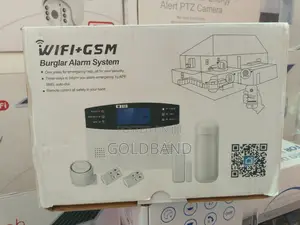 GSM + Wifi Wireless Alarm – Remote Monitoring via App