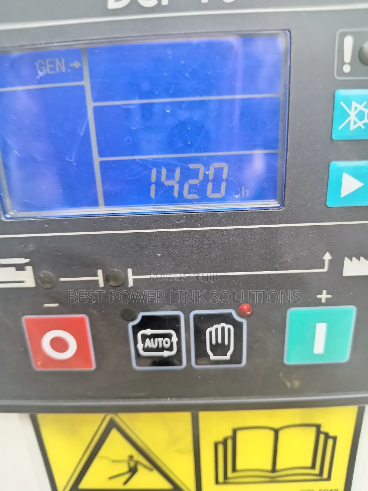Almost Brand New 15kva Uk Perkins Generator Soundproof