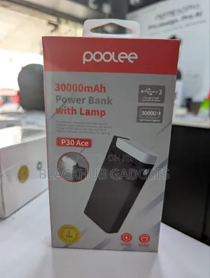 Photo - Poolee Power Bank 30000mah With Lamp