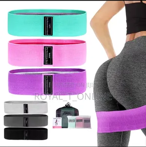 3in1 Workout Resistance Band in Abuja. Glute and Hip Band