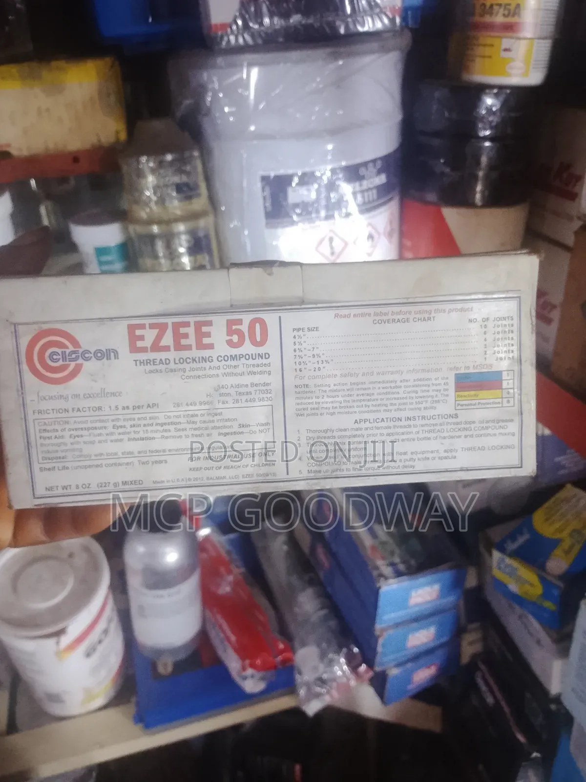 Ezee 50 Thread Locking Compound