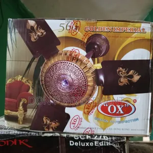 Ox Roof Fan Golden Imperial