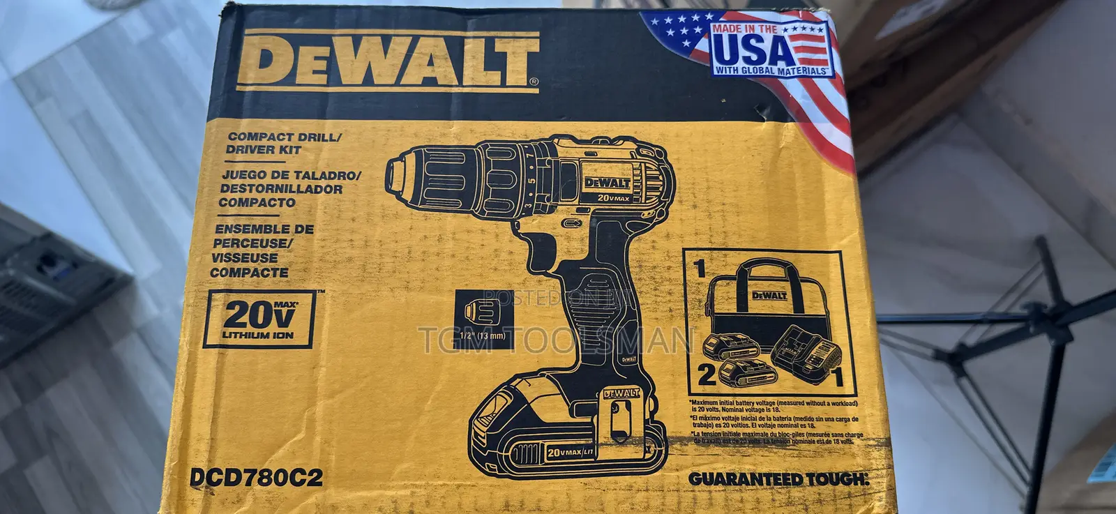 Dewalt Compact Drill/Driver Kit.