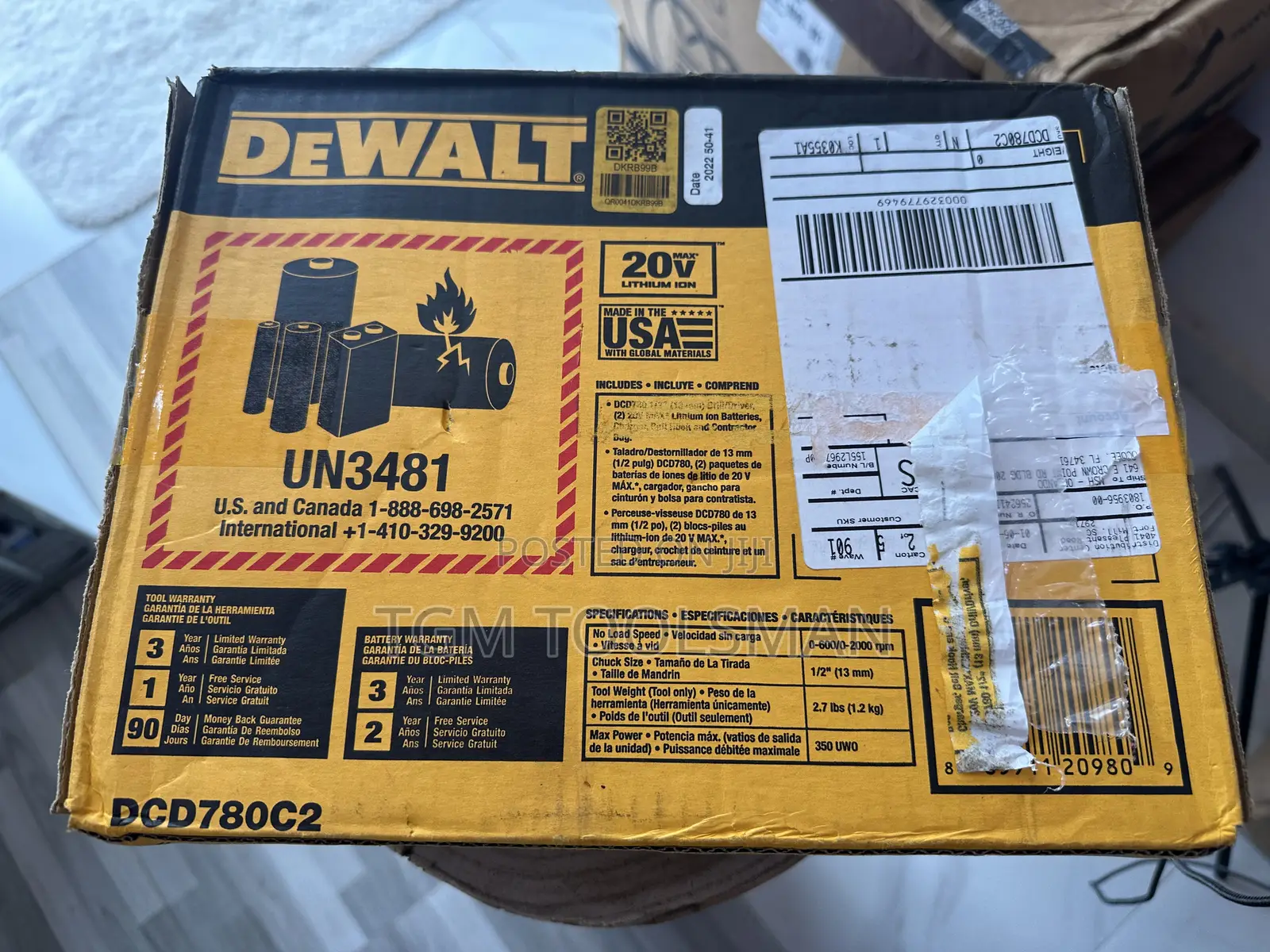 Dewalt Compact Drill/Driver Kit.
