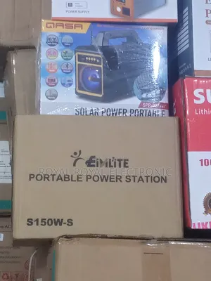Portable 150w Power Station With 4 Bulbs