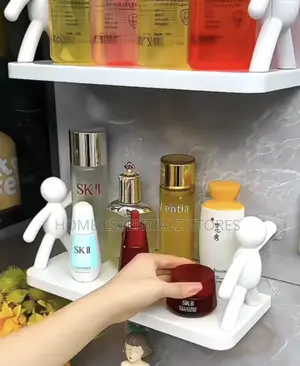 (2 Pieces) Humanoid Bathroom Organizer - Bathroom Shelf Soap Holder