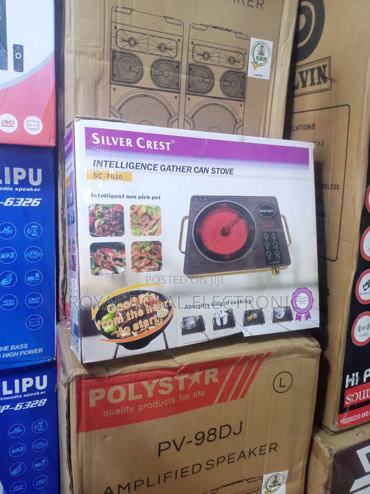 Silver Crest Infrared Intelligent Electric Cooker
