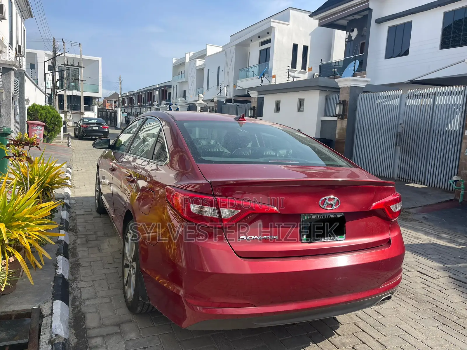 Hyundai Sonata 2015 Red