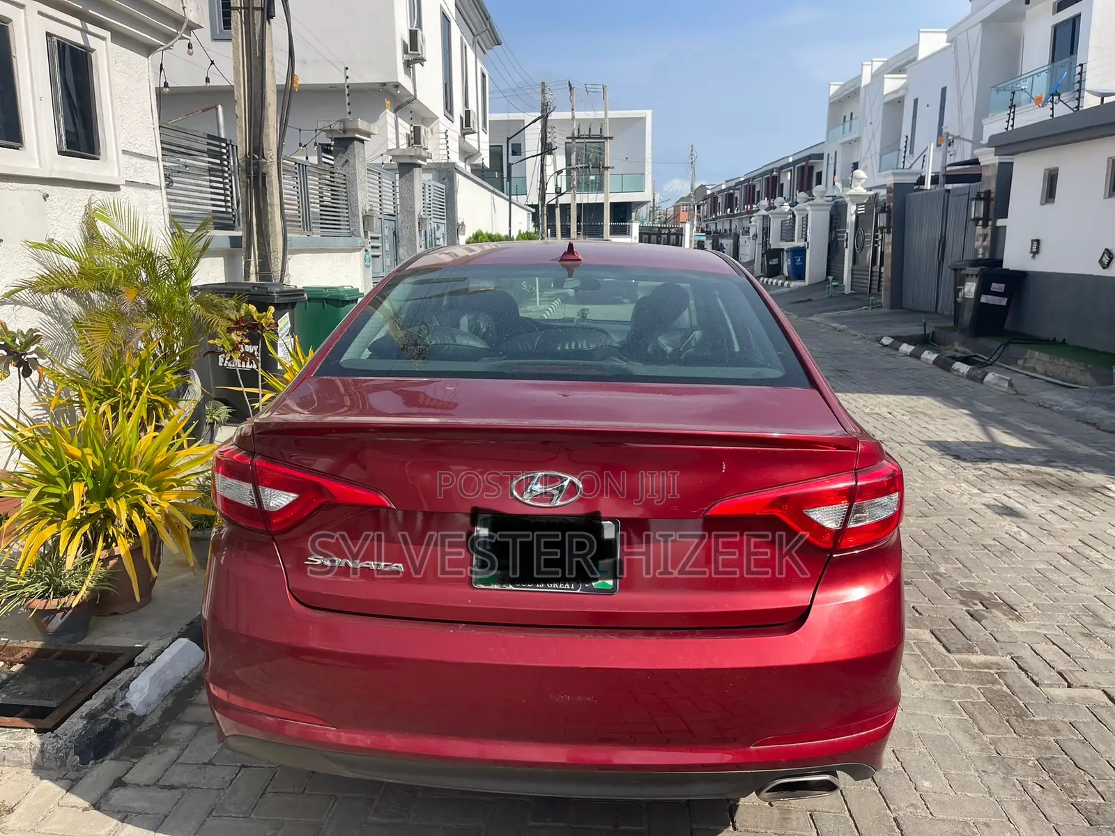 Hyundai Sonata 2015 Red