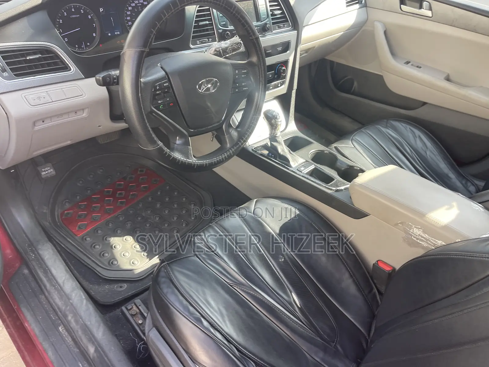 Hyundai Sonata 2015 Red