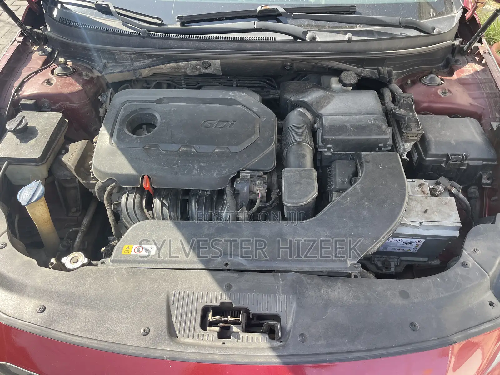 Hyundai Sonata 2015 Red