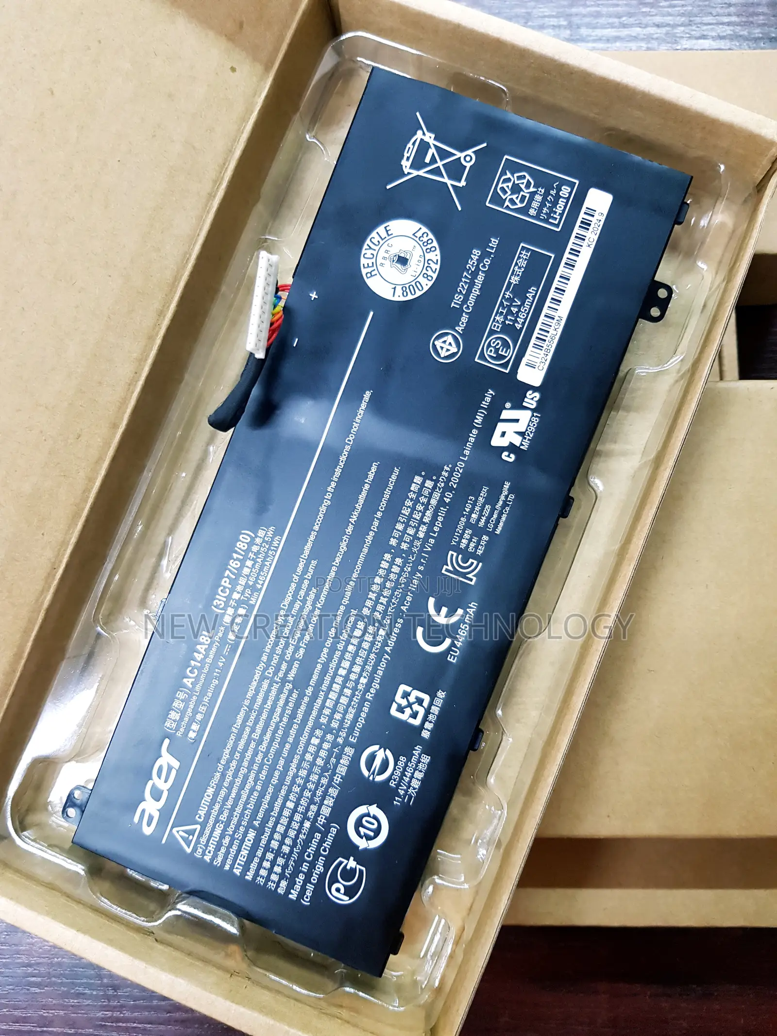 Authentic Ac14a8l Acer Laptop Battery