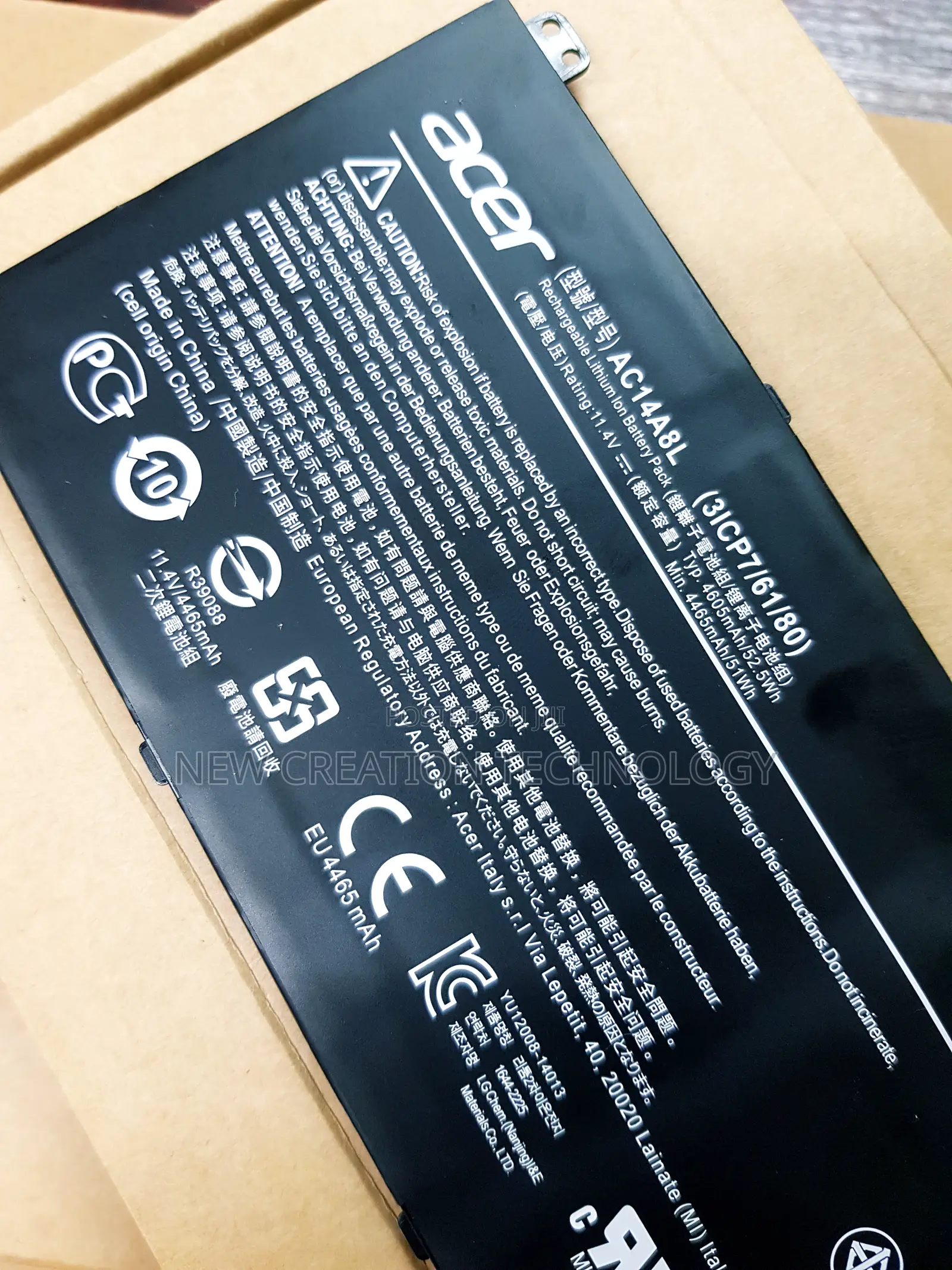 Authentic Ac14a8l Acer Laptop Battery
