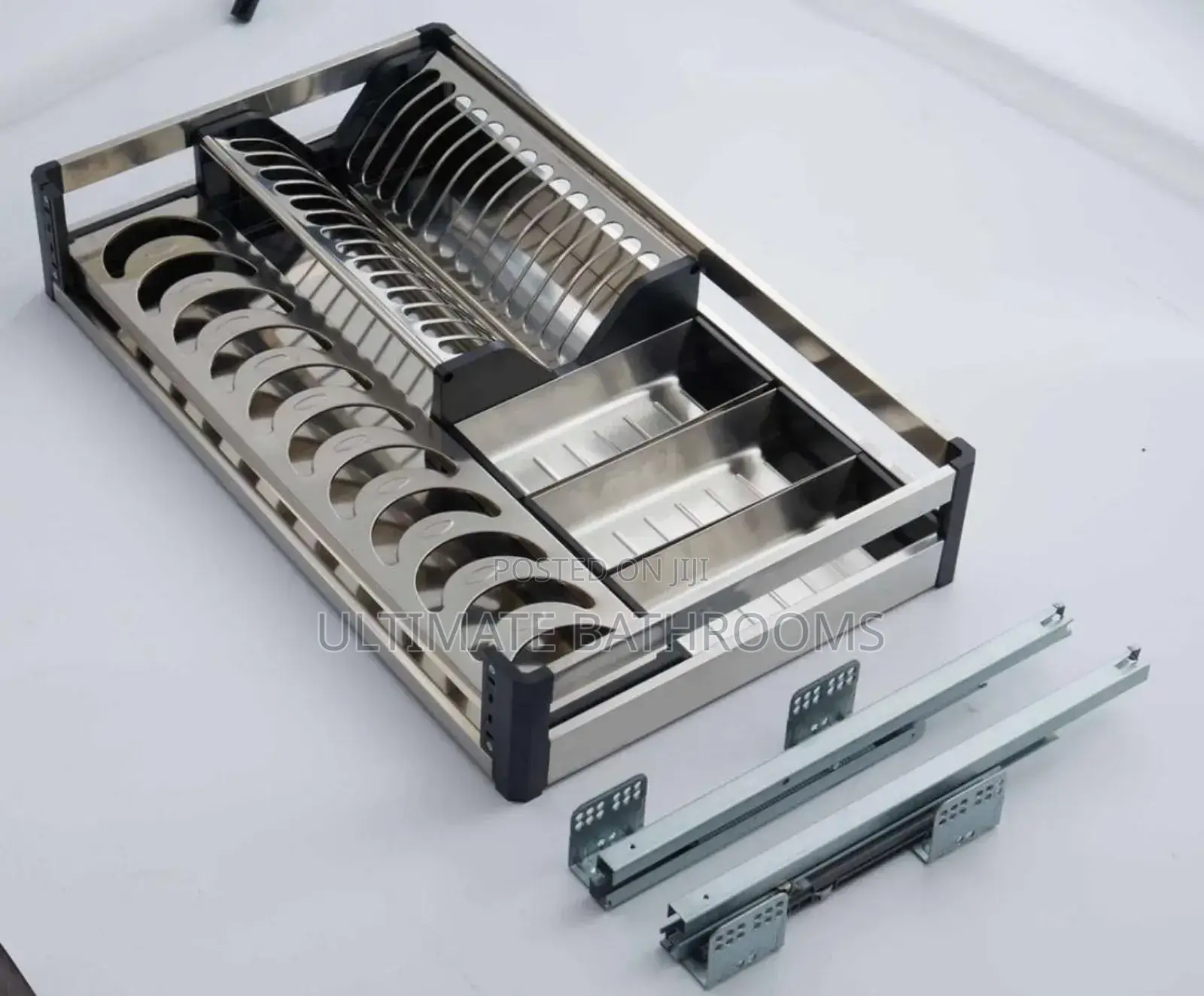 Pull Out 304 Stainless Steel Plate Rack
