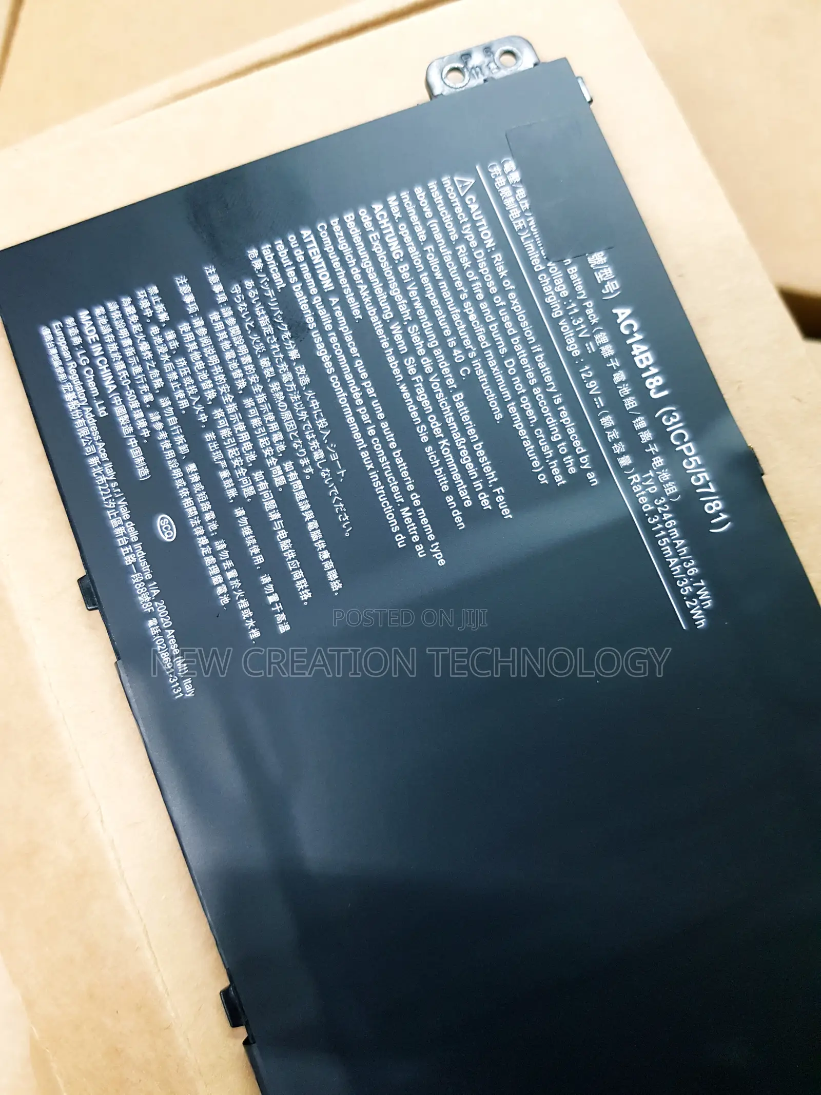Acer Ac14b18j Laptop Battery
