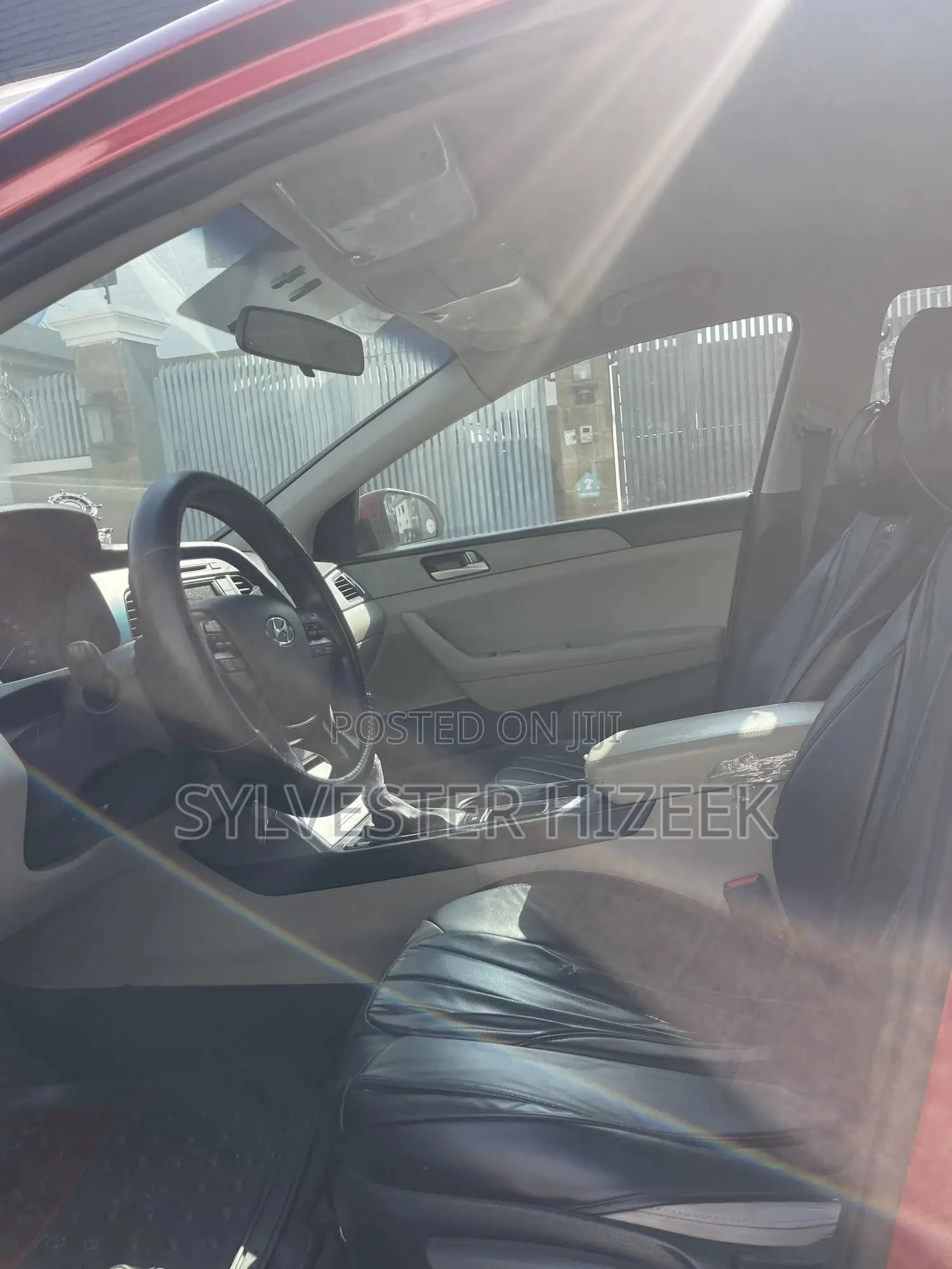 Hyundai Sonata 2015 Red