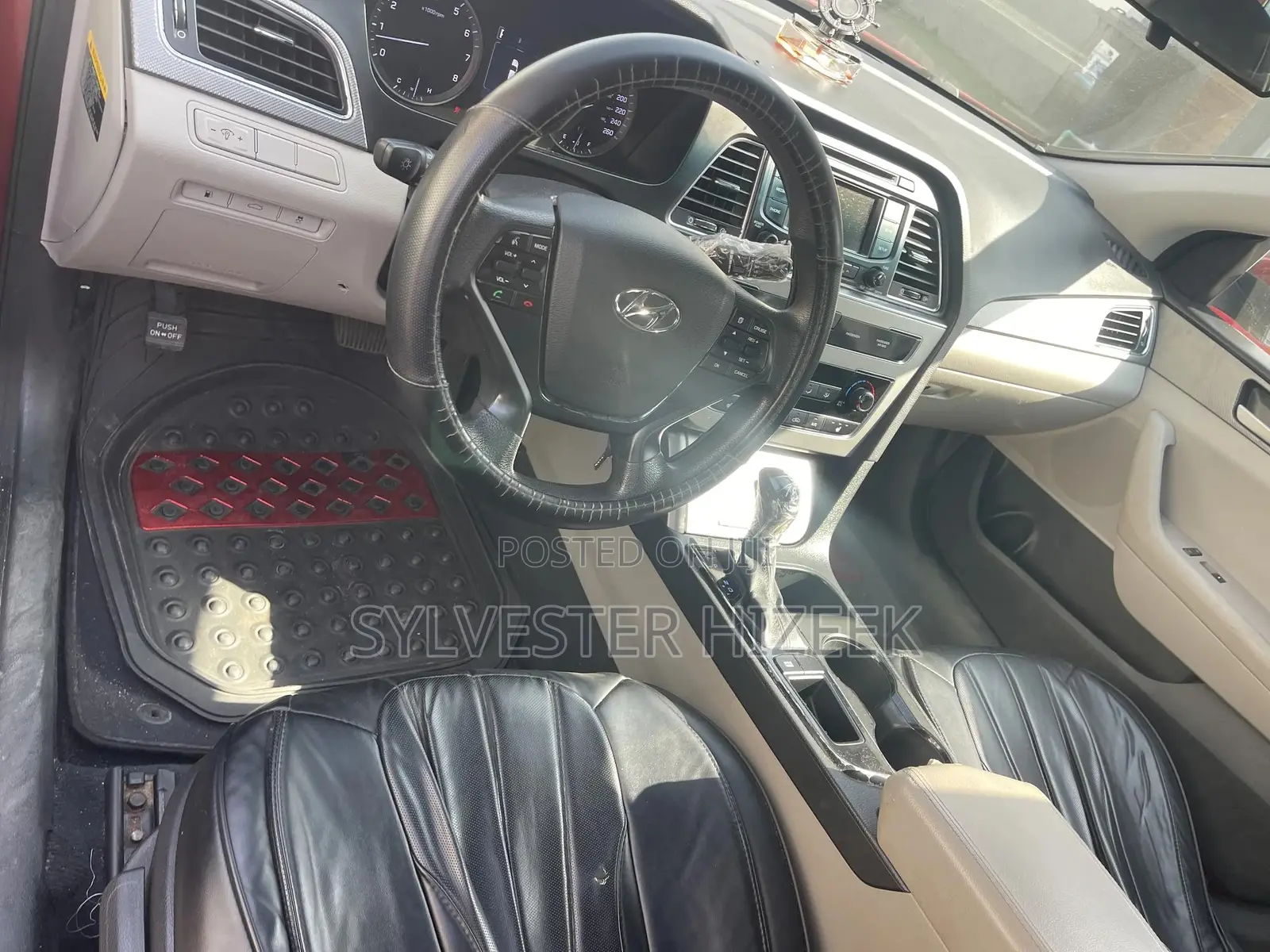 Hyundai Sonata 2015 Red