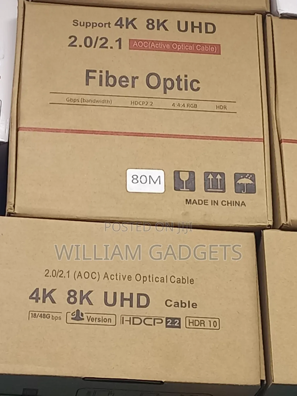 Support Uhd Fiber Optic Cable 80m