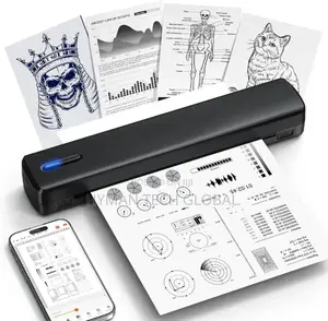 Portable Inkless A4 Tatoo Document Bluetooth Thermal Printer