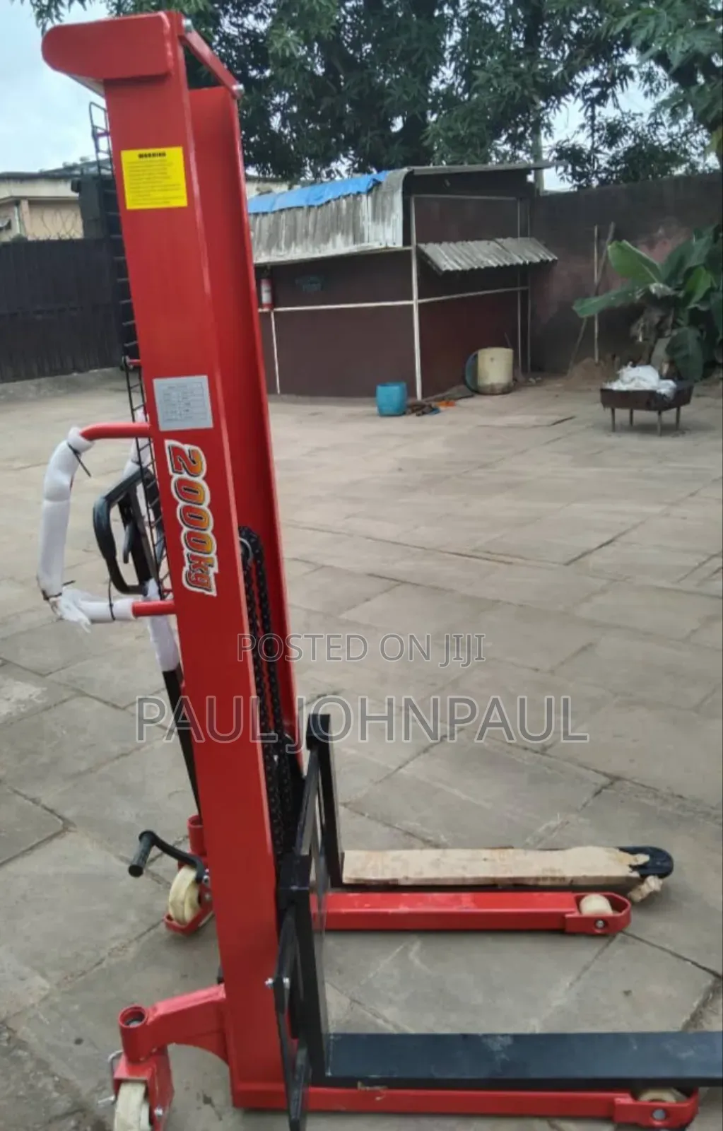 2tons Manuel Pallet Stacker
