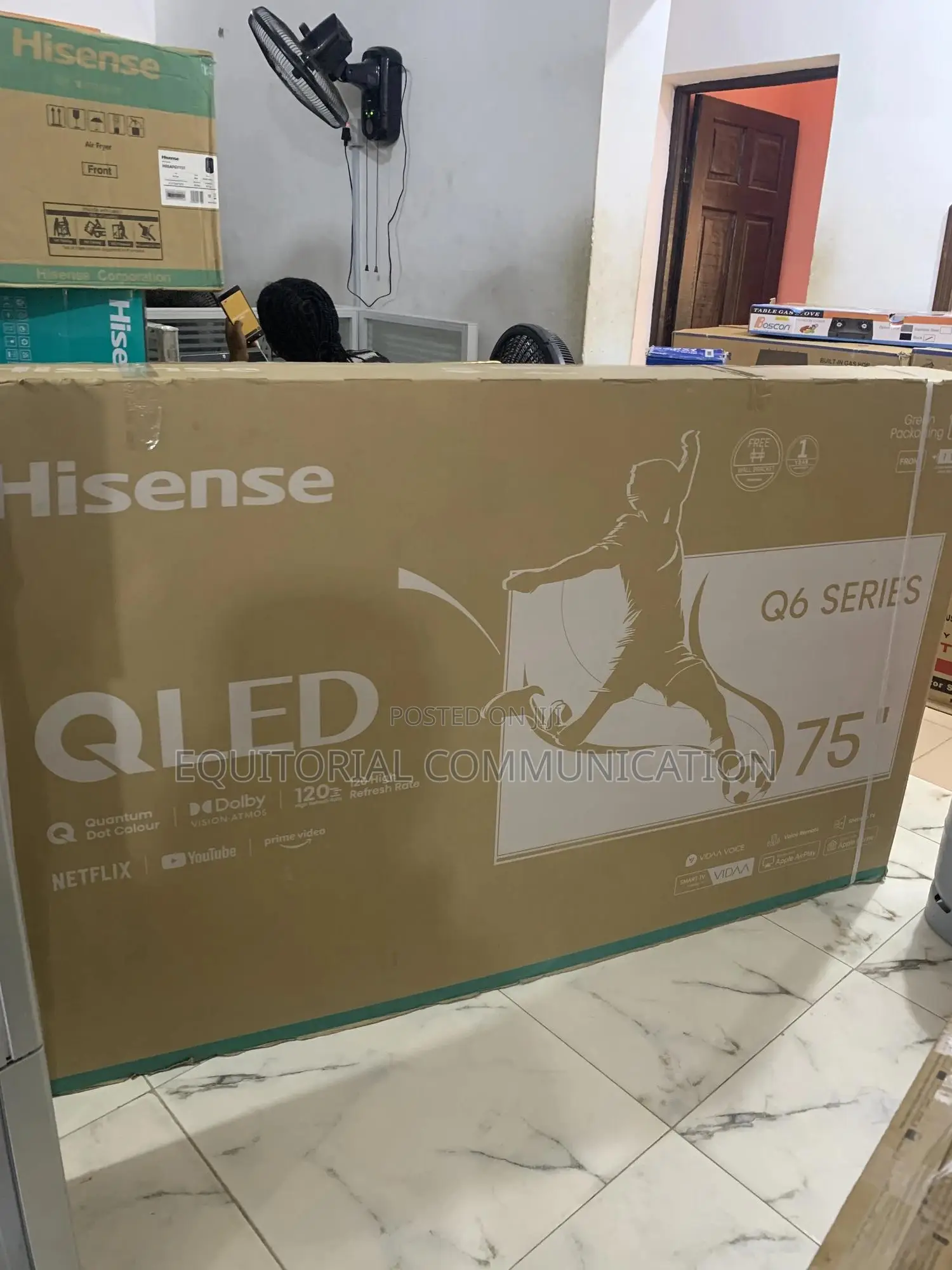 75” Hisense Qled – True Cinematic Experience