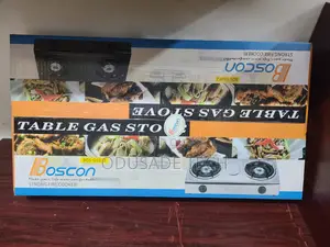Boscon Bos-Gso12(B) – Compact Tabletop Gas Stove