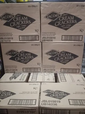 Jacob's Cream Crackers 24x200g