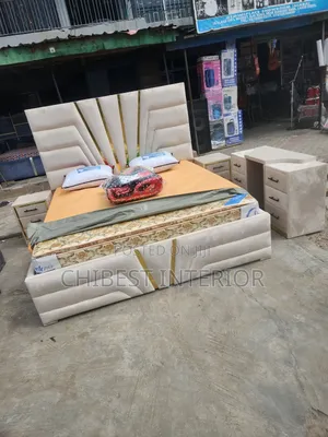 Padded Brand New King Size Bed.